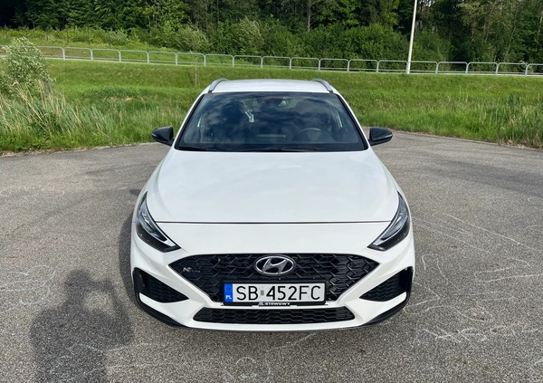 Hyundai I30 cena 82900 przebieg: 50000, rok produkcji 2020 z Biała małe 529